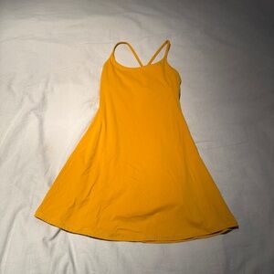 Mustard Yellow Athletic Dress